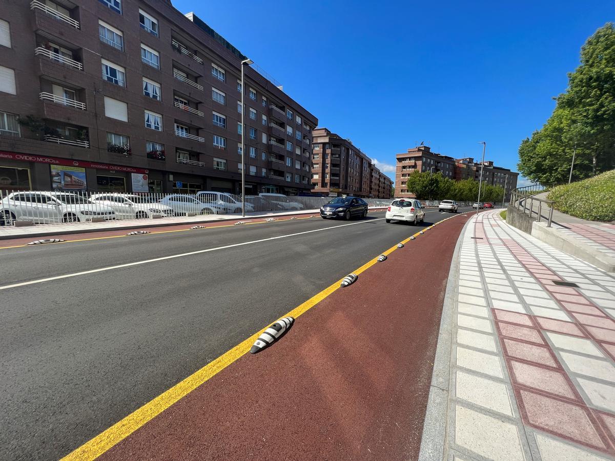 Siero inaugura los nuevos accesos a la Pola, una de las grandes obras del mandato en la capital de Siero