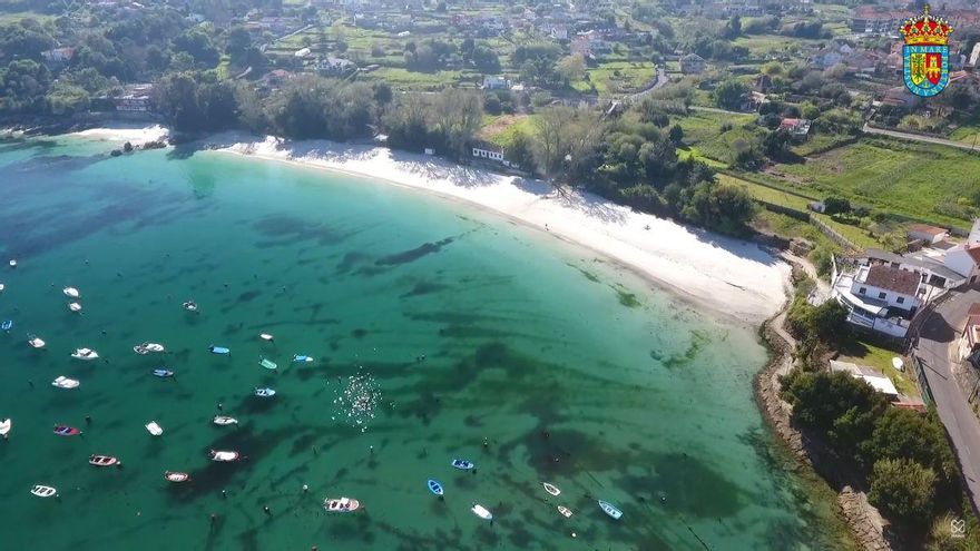La 'pequeña Mykonos' gallega: así es la bonita playa de aguas cristalinas de Pontevedra que triunfa en redes