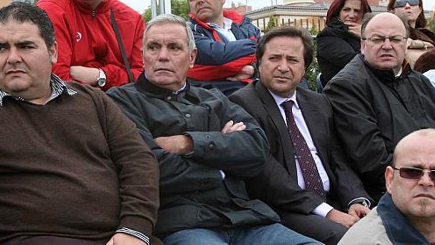 Antonio García Hita, Tomeu Llompart y Juan Carlos Ramírez ya han asistido juntos a algunos partidos de las categorías inferiores.