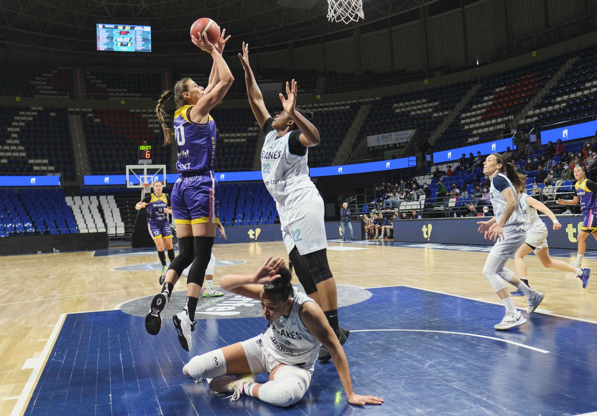 Partido Clarinos Tenerife - Innova Leganés de la Liga Femenina Endesa