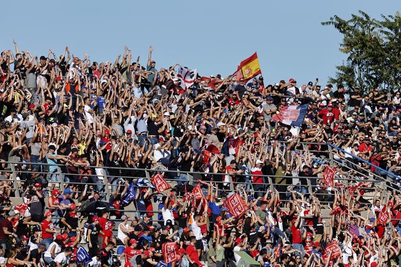 Segunda jornada del Gran Premio de Valencia en Cheste