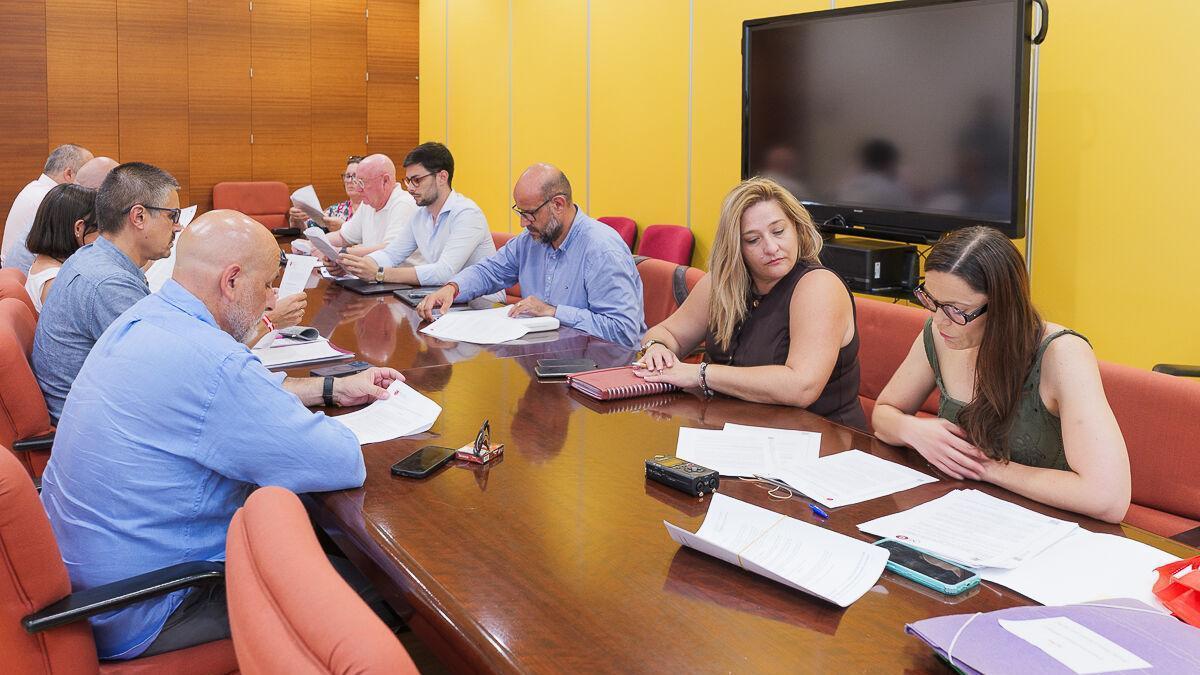 Primera reunión de la Comisión de Investigación de Turismo en el Ayuntamiento de Cartagena