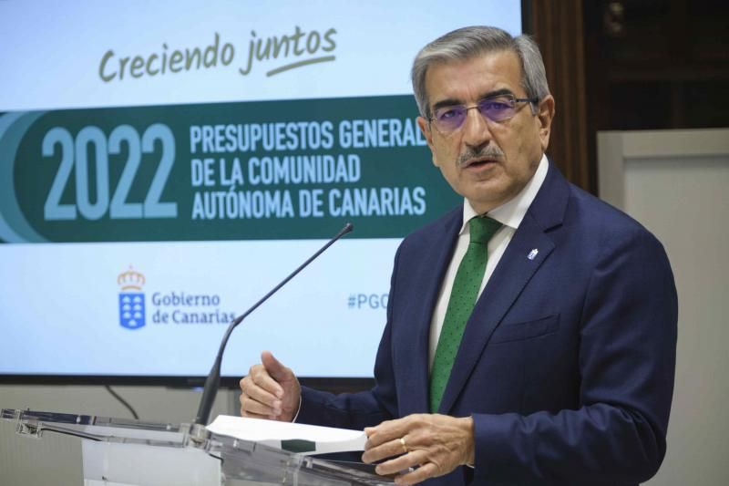 Entrega presupuestos autonómicos 2022 al Parlamento