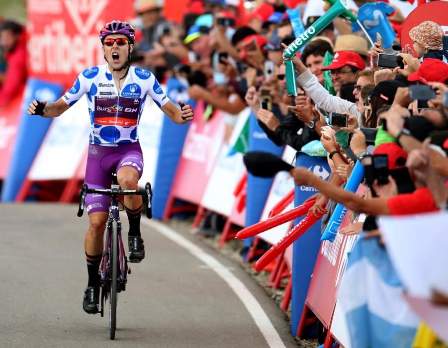 Ángel Madrazo gana la quinta etapa de la Vuelta.