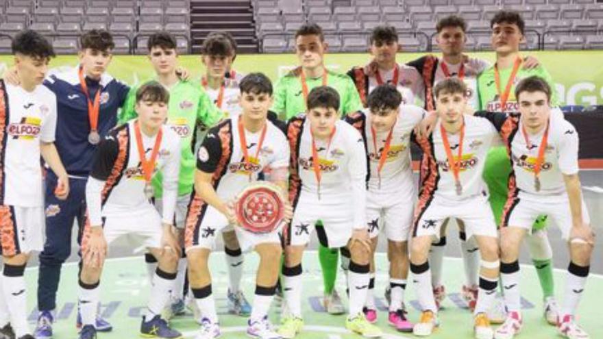 ElPozo juvenil, subcampeón de la Copa de España tras caer en la prórroga