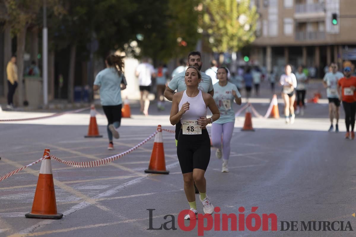 Carrera '10K Assota por ti' en Caravaca (salida y giro primera vuelta)