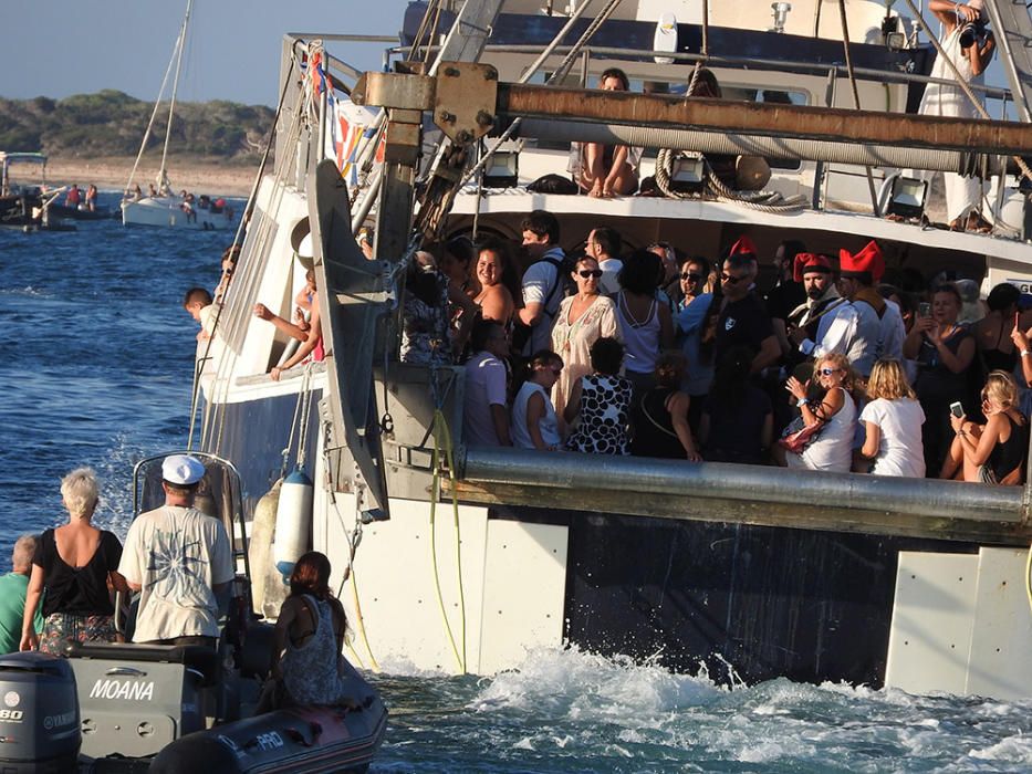 Procesión de la Virgen del Carmen en Formentera