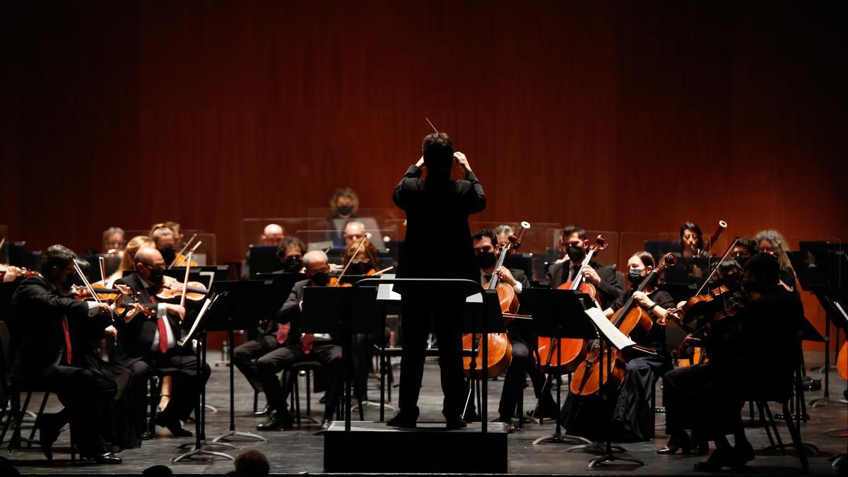 La Orquesta de Córdoba, durante una actuación.