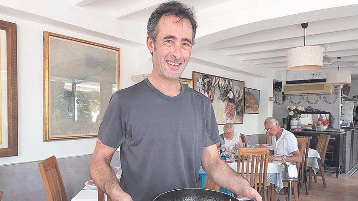 Pep Llorenç Ferragut, cocinero de Can Toni Moreno.