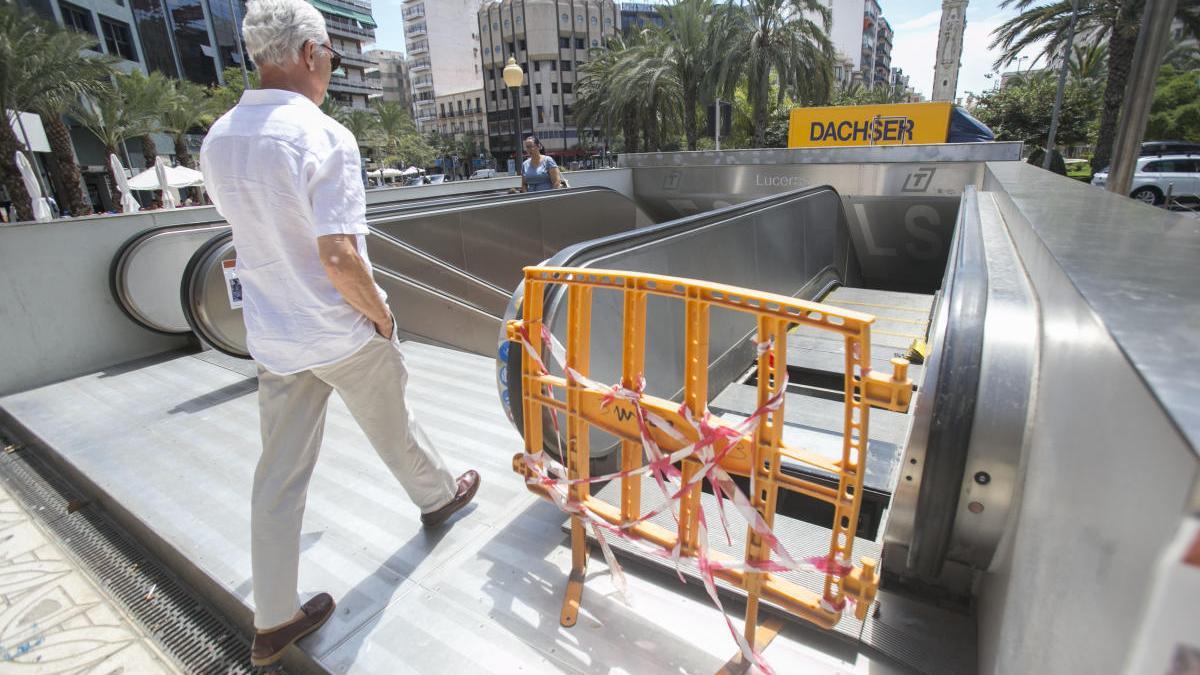 La Generalitat licita el mantenimiento ascensores y escaleras mecánicas del TRAM de Alicante por 4,1 millones de euros