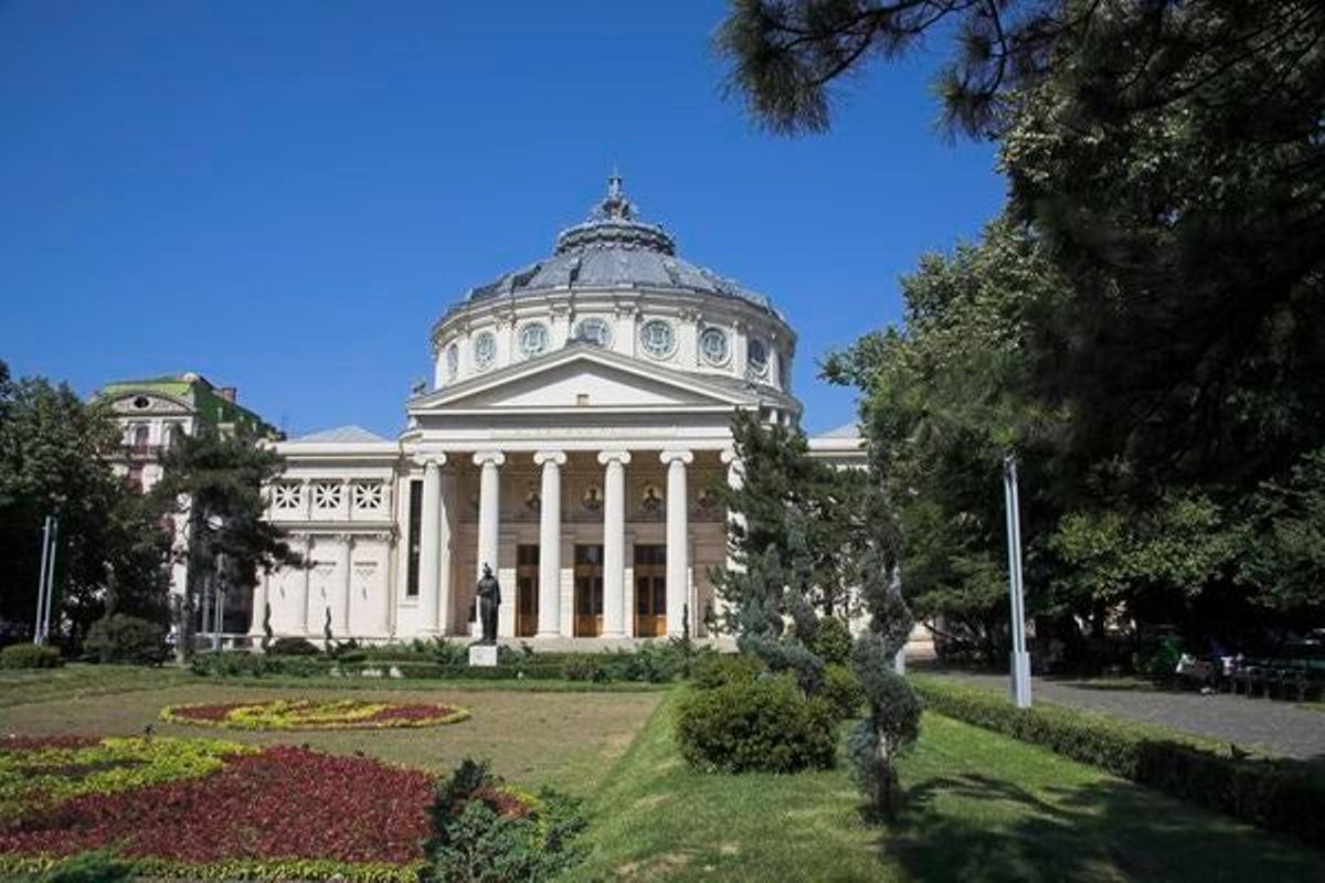 El Ateneo Rumano de Bucarest fue construido en 1888