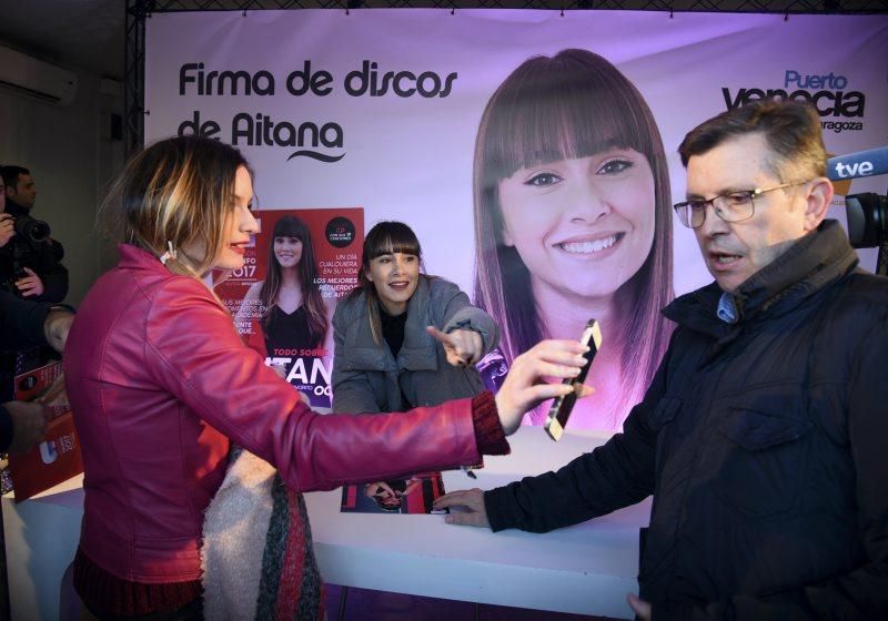 Aitana colapsa Puerto Venecia