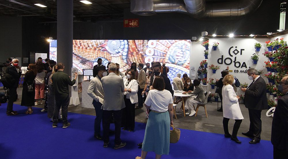 Ambiente en el stand de Córdoba ciudad