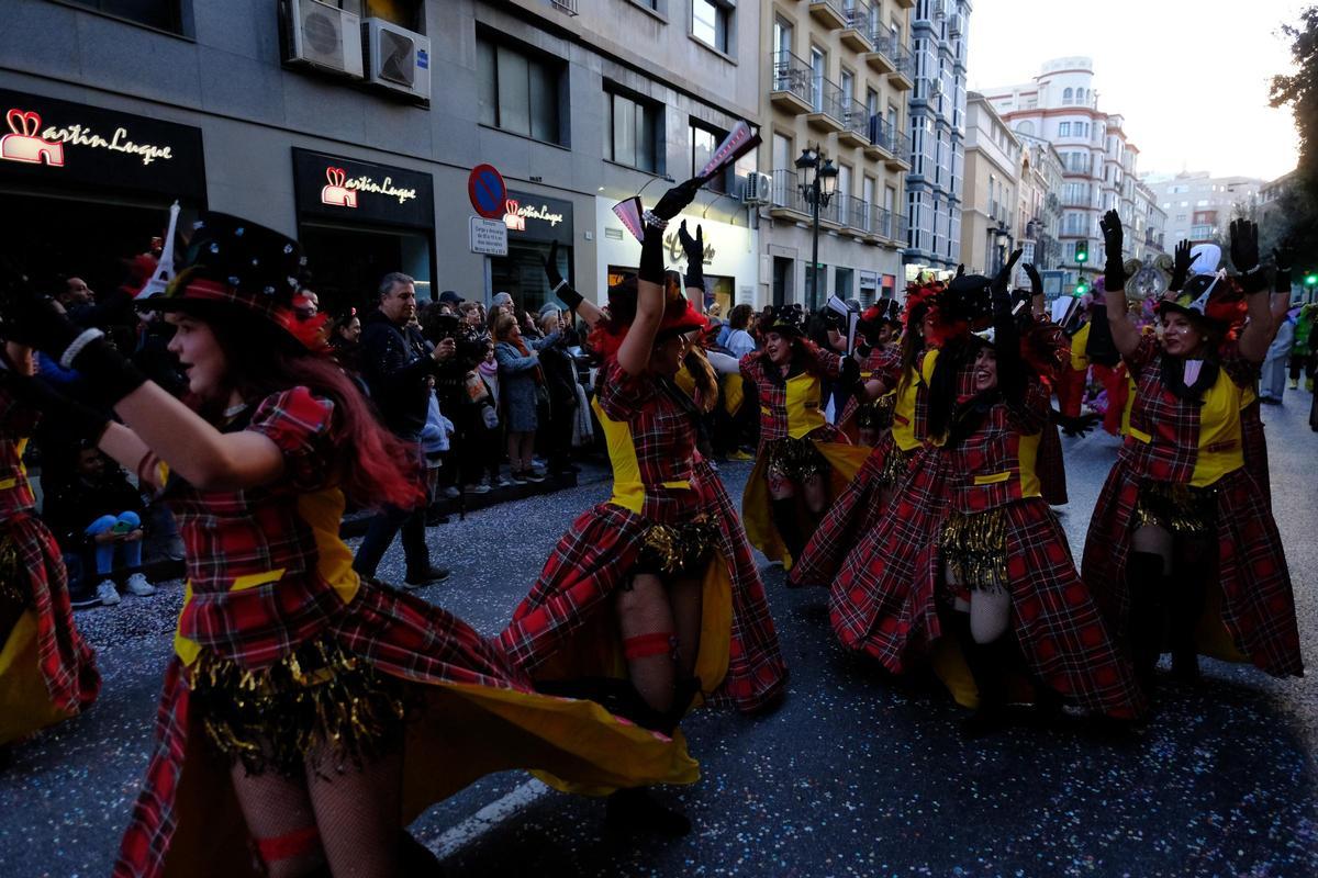 El desfile del Carnaval de Málaga de 2024, en imágenes