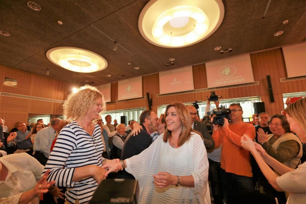 Susana Díaz, en Palma