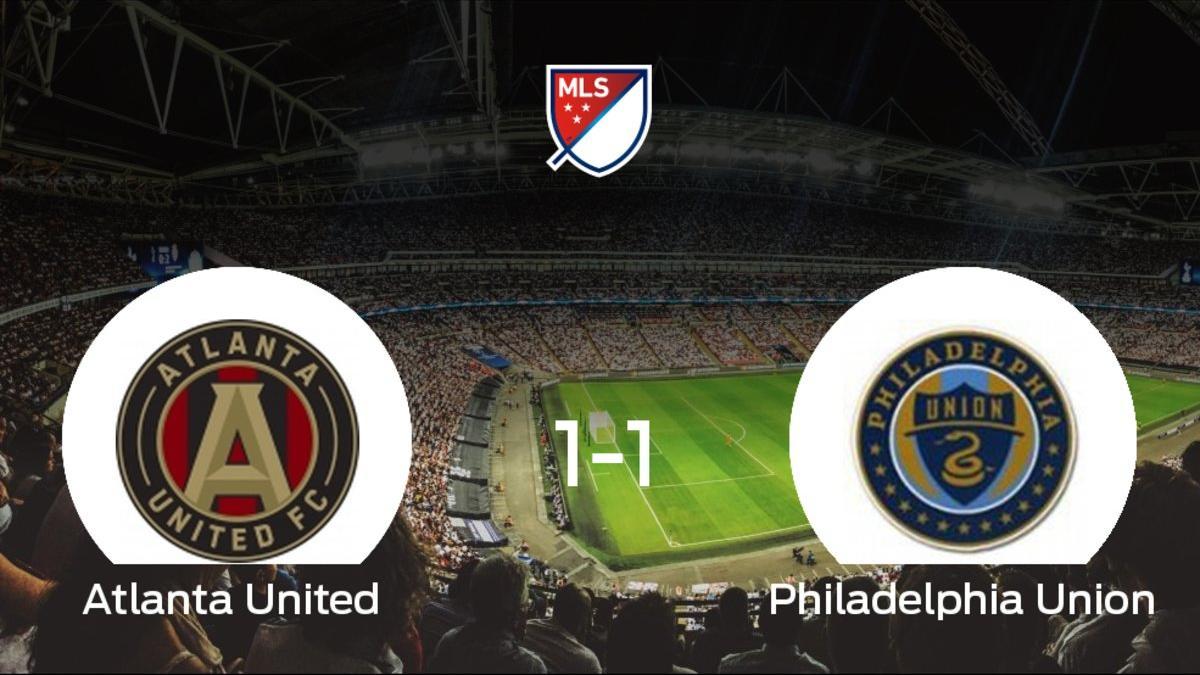 Empate 1-1 entre Atlanta United y Philadelphia Union