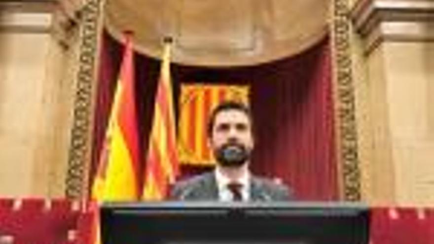 El president del Parlament, en una imatge d&#039;arxiu.