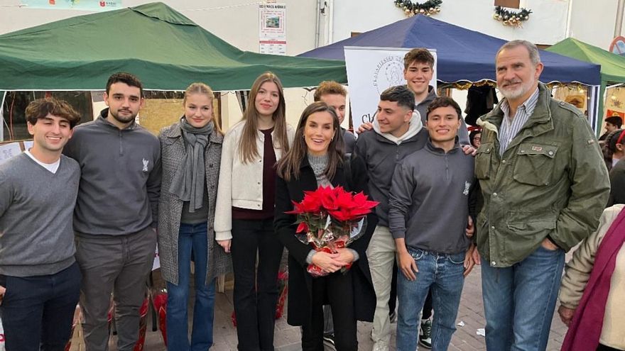Los reyes visitan por sorpresa Catarroja, el Palmar, Picanya y Alaquàs