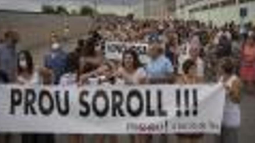 Imatge d&#039;arxiu d&#039;una manifestació dels veïns pel soroll d&#039;Hinojosa.