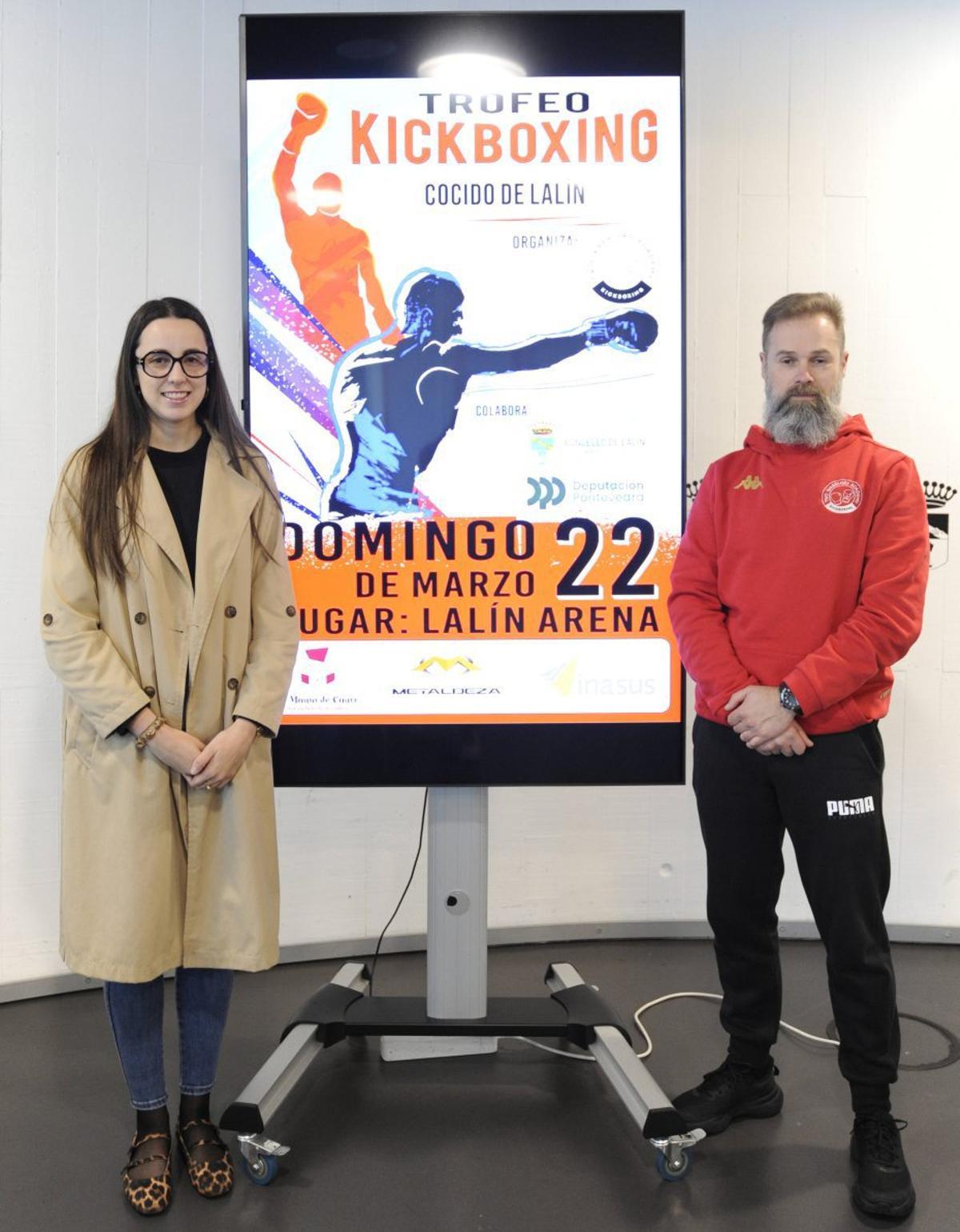Noelia Seijas y Marcos Fernández presentaron la competición. | BERNABÉ/JAVIER LALÍN