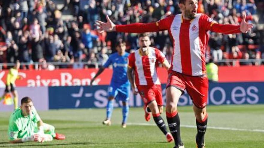 Stuani torna a l&#039;equip després de ser baixa al Wanda Metropolitano per culpa d&#039;un cop al cap sofert davant el Las Palmas.