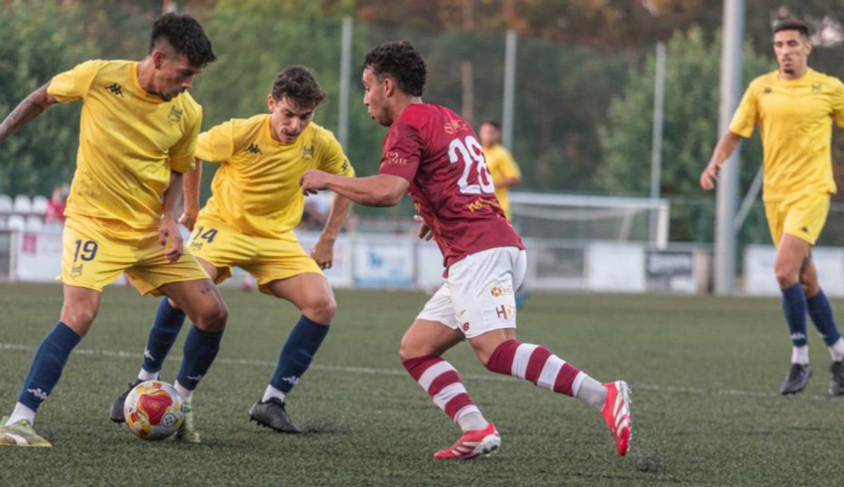 Un lance del Estradense-Pontevedra. |  Jesús Figueroa