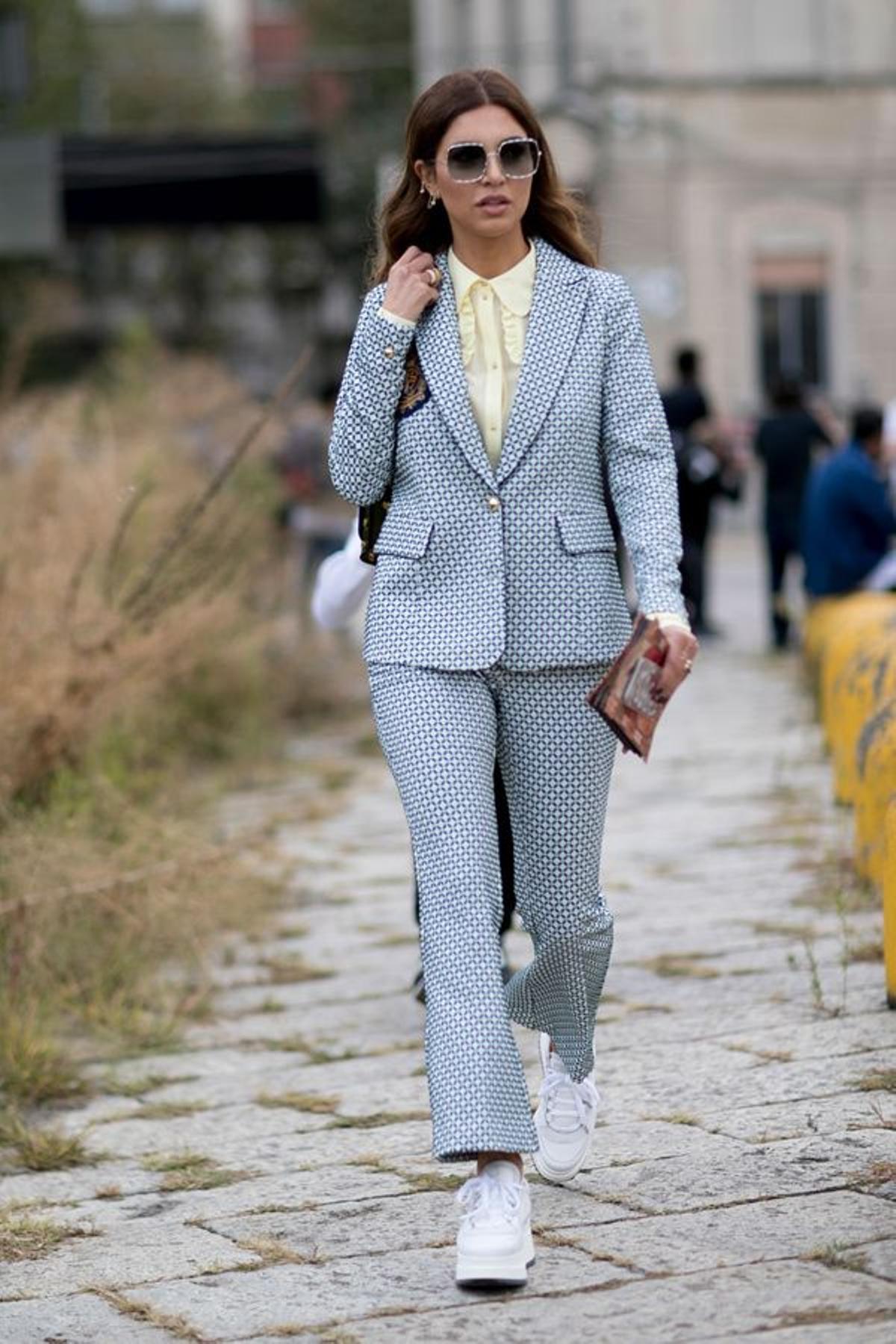 Traje en Navidad: los tonos pastel siguen siendo tendencia