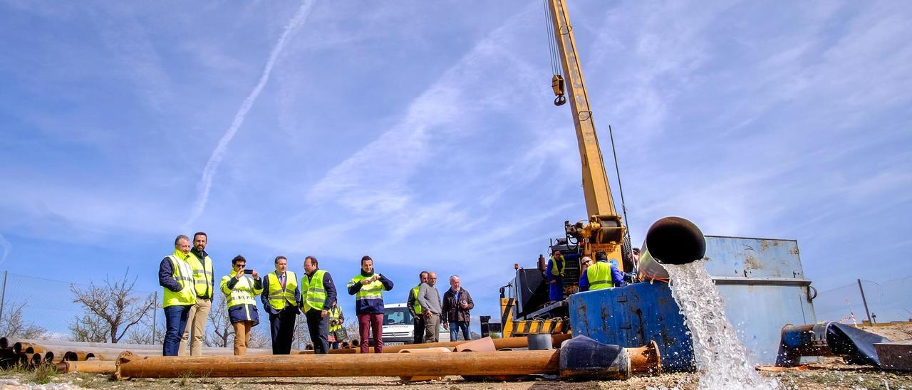 Los acuíferos del Vinalopó se secan por la sobreexplotación, pero las aguas del Júcar siguen sin llegar.