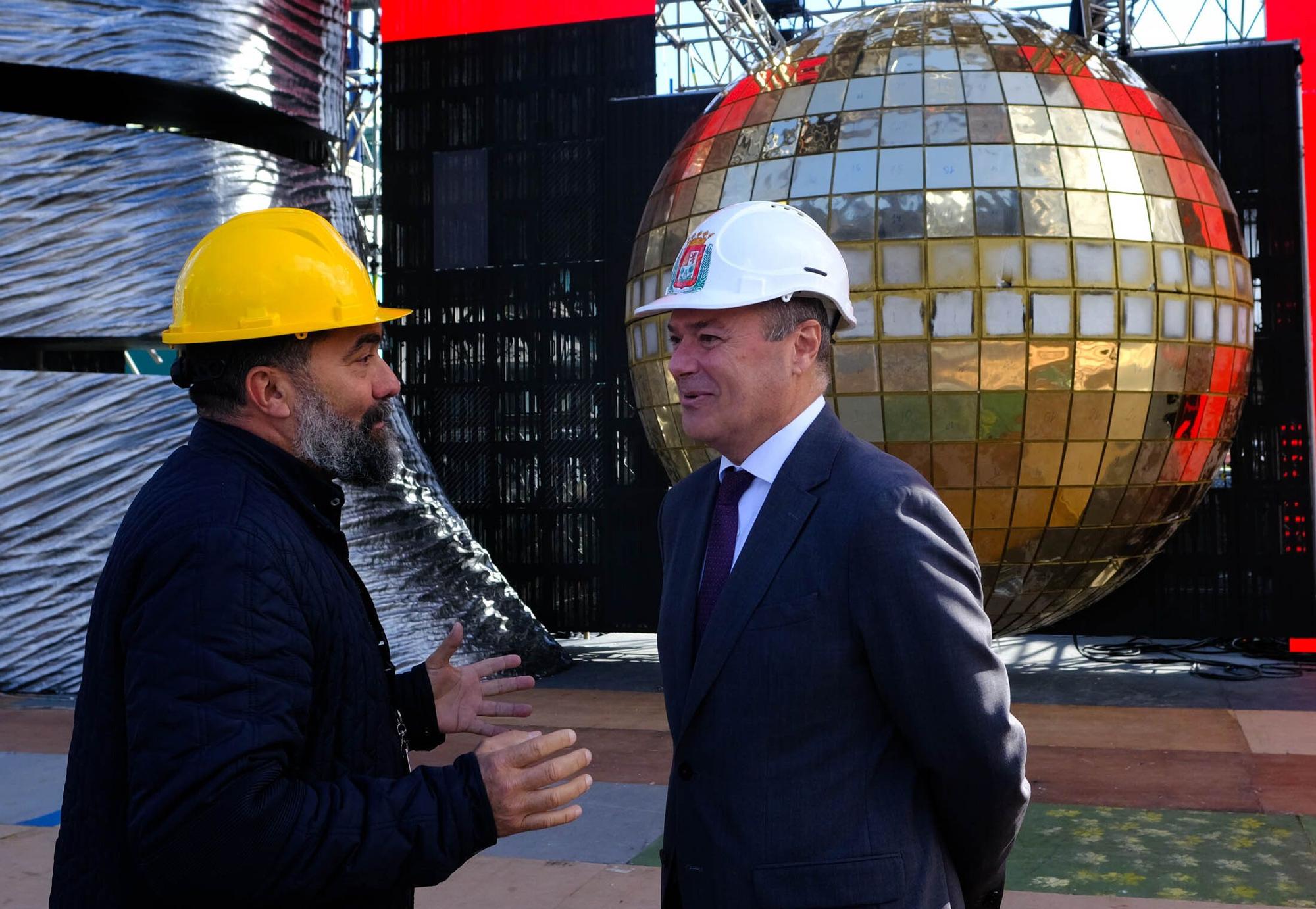 Visita al escenario de Studio 54 del Carnaval de Las Palmas de Gran Canaria