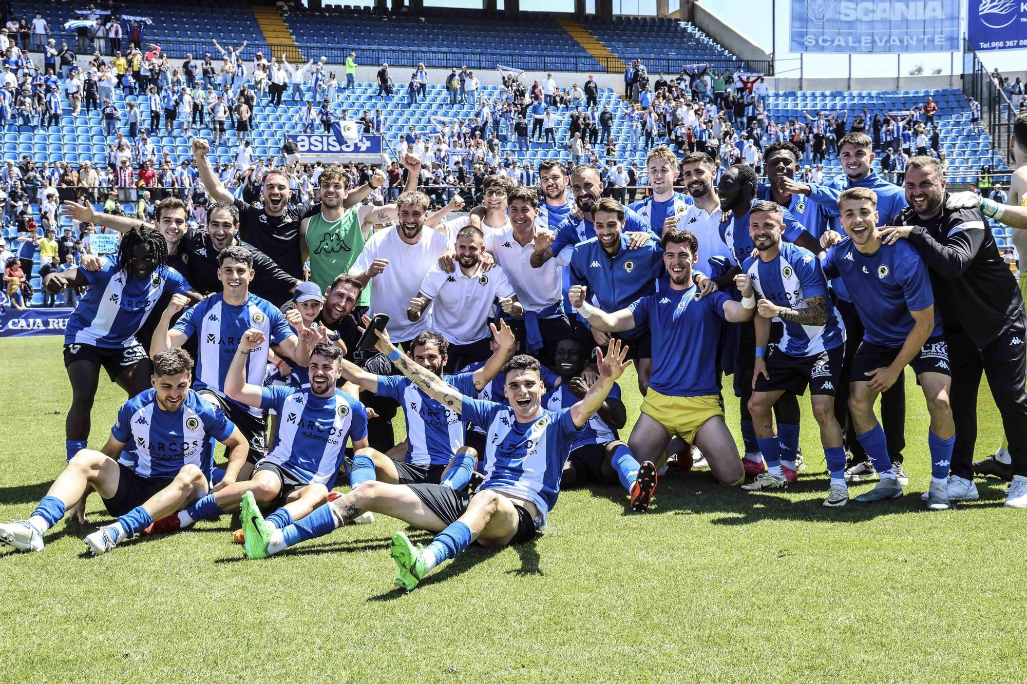 Las imágenes del Hércules CF- Peña Deportiva (5-1)