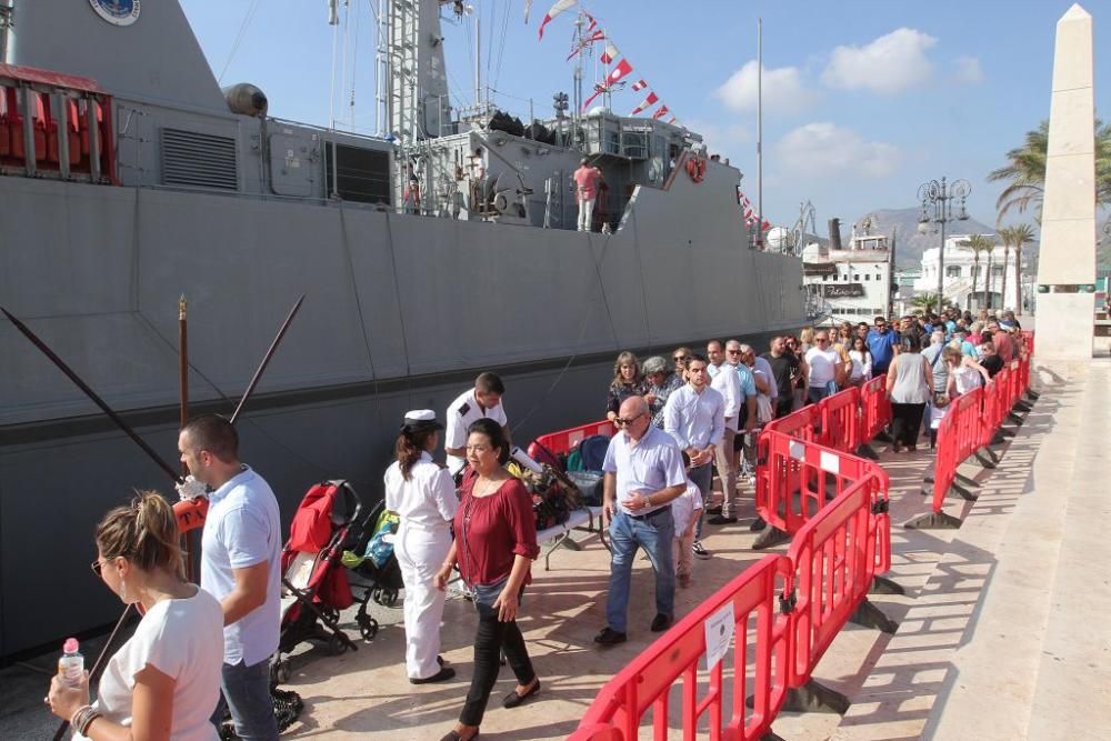 Jornada de puertas abiertas en el Arsenal de Cartagena