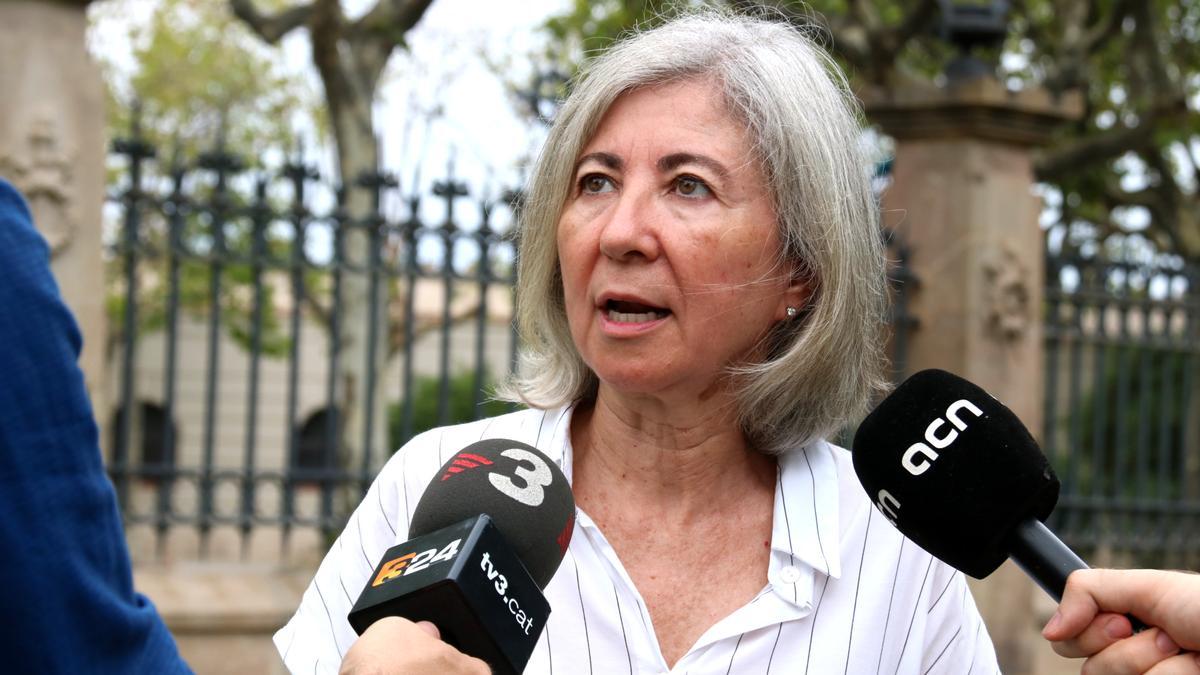 La presidenta de l&#039;Assemblea, Dolors Feliu