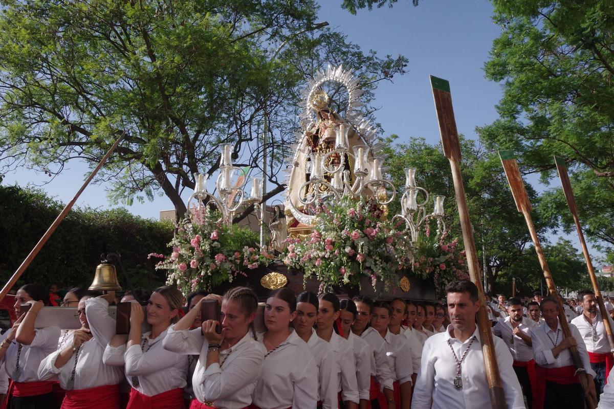 Las mejores imágenes de la procesión de la Virgen del Carmen del Litoral Las mejores imágenes de la procesión de la Virgen del Carmen del Litoral