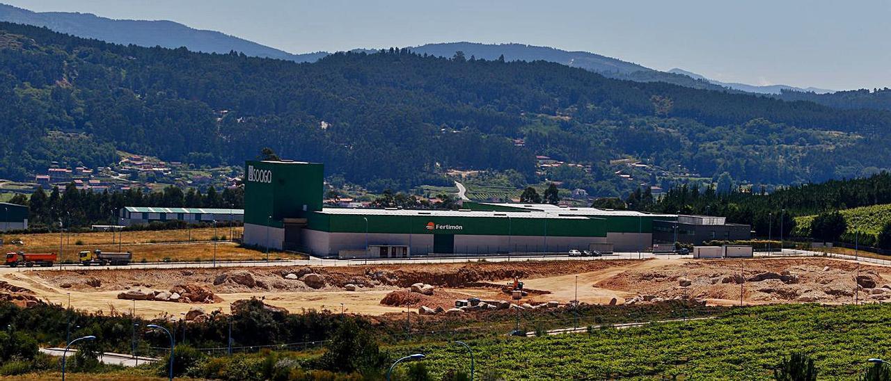 Polígono industrial de Baión, en Vilanova de Arousa.