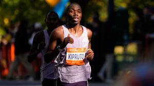 Benson Kipruto, en el Maratón de Nueva York