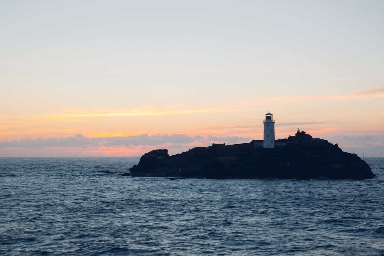 El faro de Godrevy, objeto de inspiración de Virginia Woolf