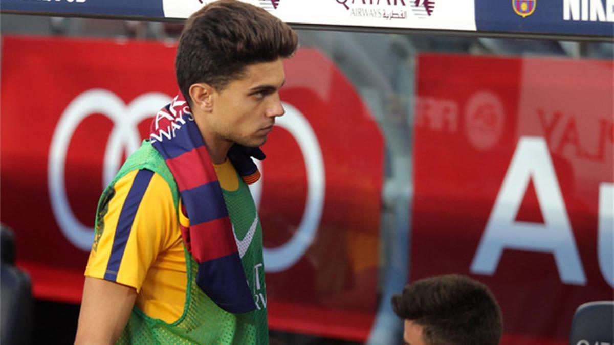 Marc Bartra no ha contado con muchas oportunidades esta temporada