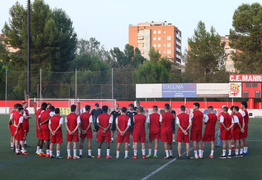 Primer entrenament del Manresa 2019-2020