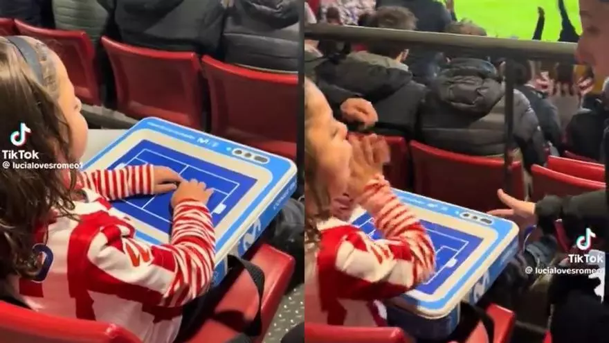 El vídeo más emocionante que verás este fin de semana: Así vivió un niño con discapacidad visual uno de los goles del Atleti