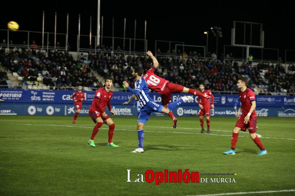 Partido entre el Lorca y el Osasuna