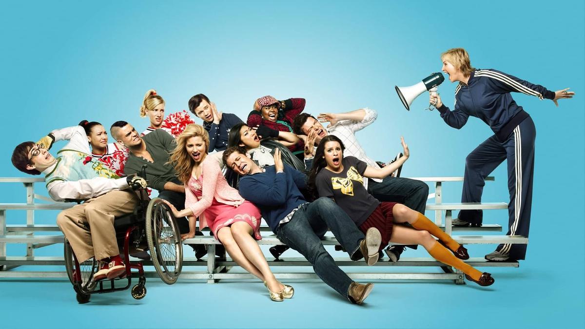 Fotograma de la serie &quot;Glee&quot;, producida por Adam Anders.