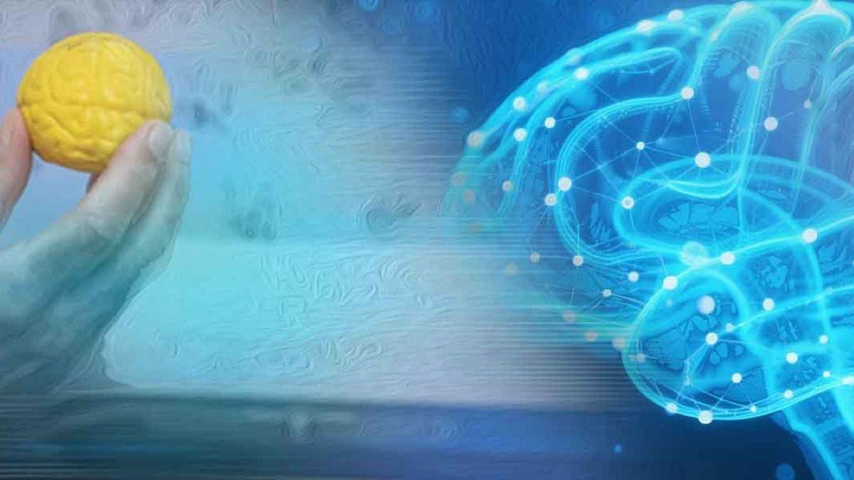 Representación artística del nuevo modelo de IA inspirado en el cerebro.