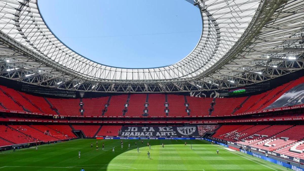 El estadio de San Mamés.