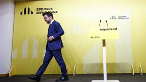 Aragonès es retira de la primera línia política després del fracàs a les urnes