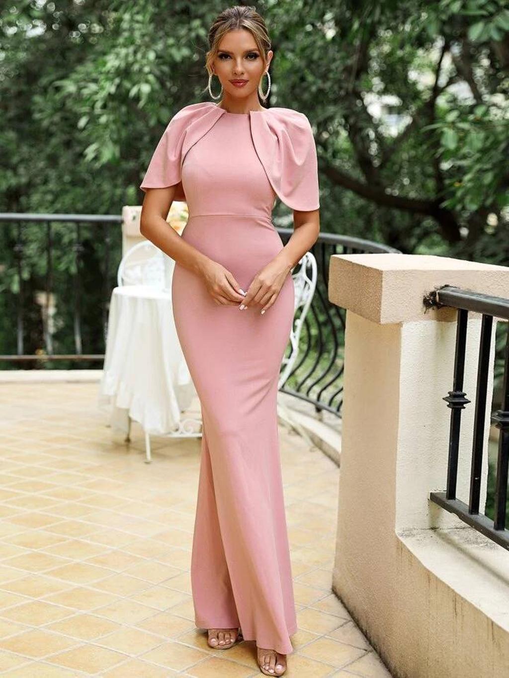 Vestido de invitada de Shein