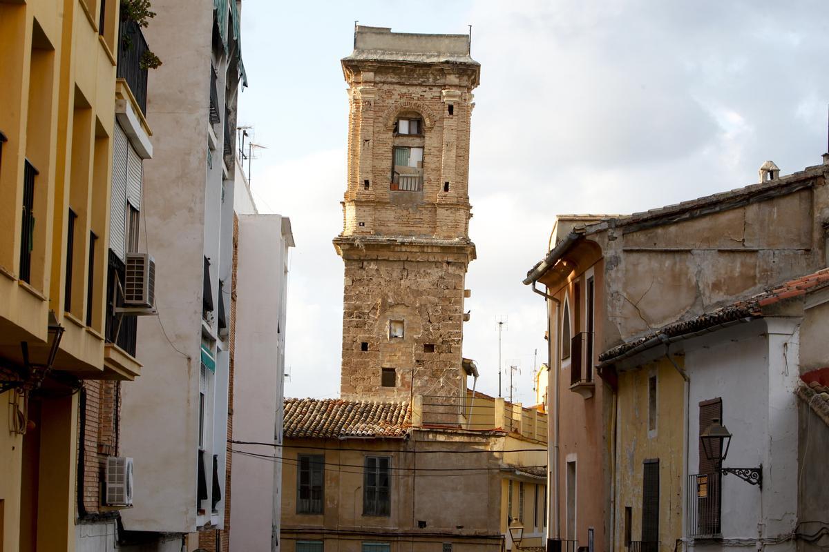 Torre-campanario de Santa Tecla.
