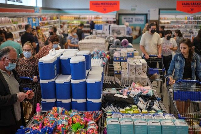 Inauguración del supermercado de ALDI en El Púlpito, Los Rodeos