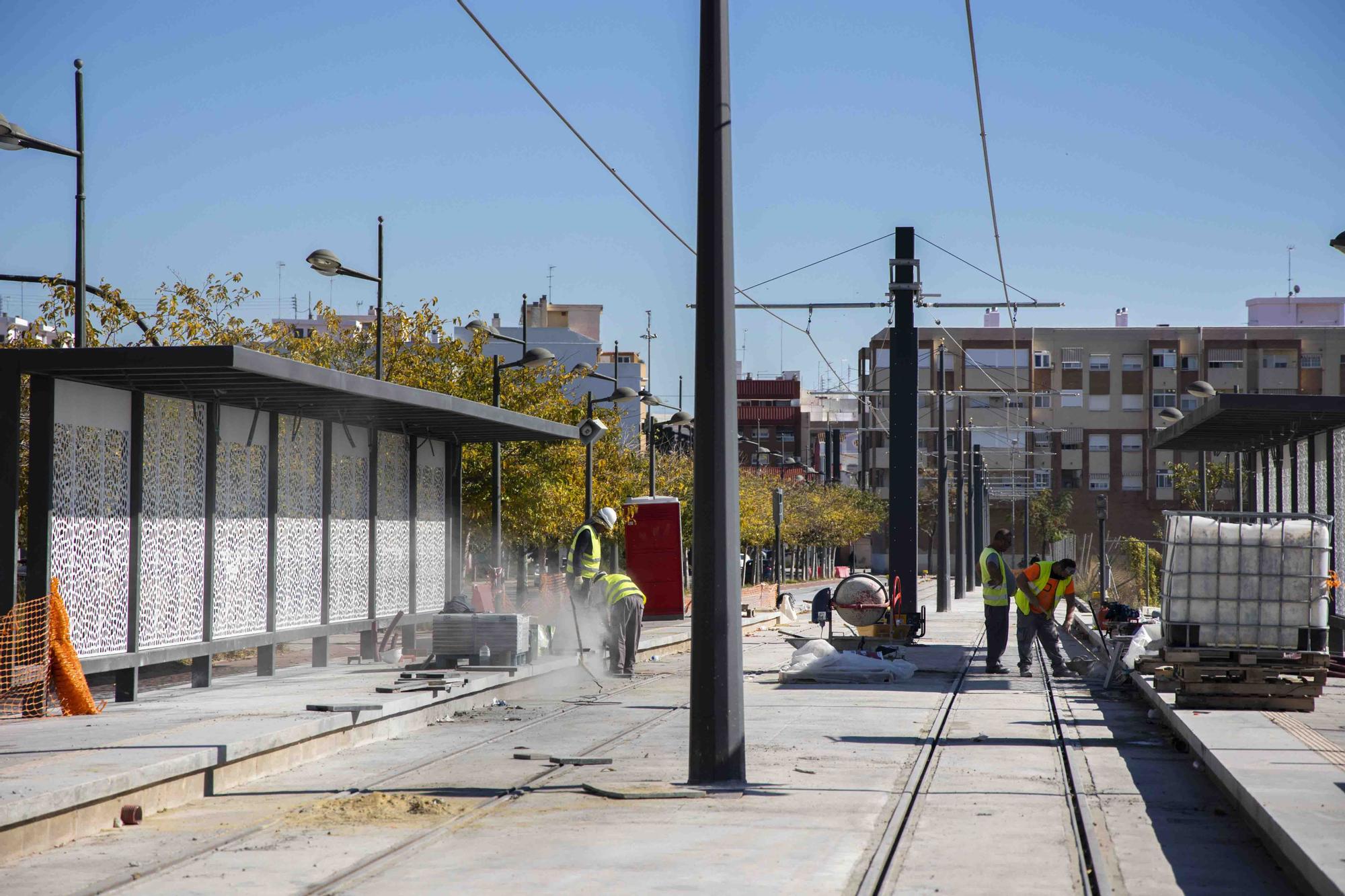 La línea 10 de Metrovalencia coge forma