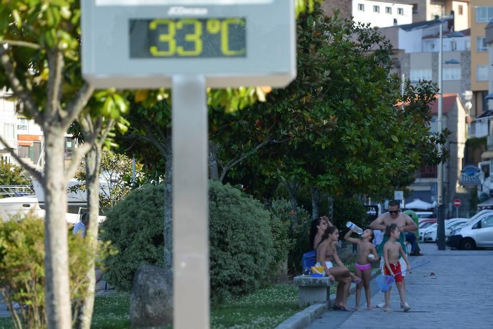 Ola de calor en Galicia