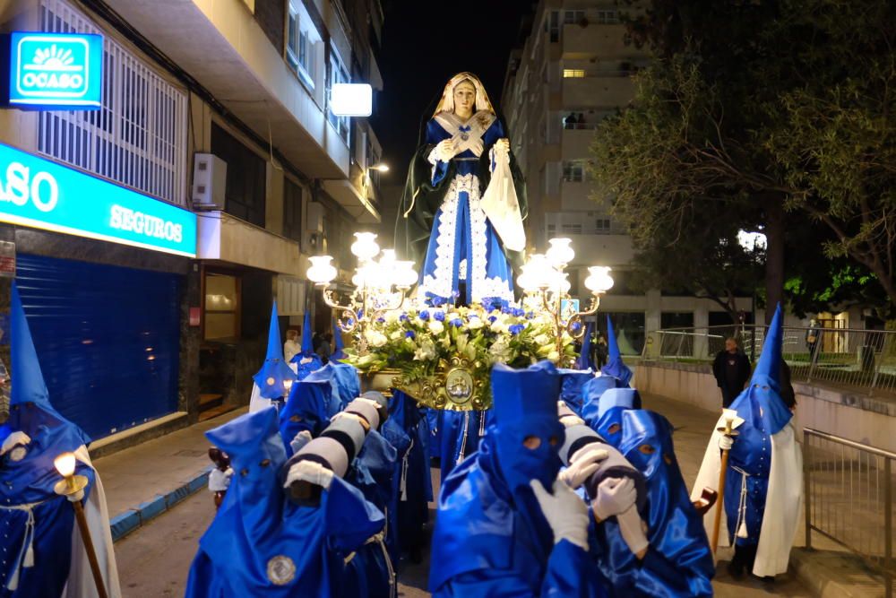 La plaza Castelar volvió a acoger el emotivo Encuentro de la Santa Mujer Verónica y Nuestro Padre Jesús Nazareno